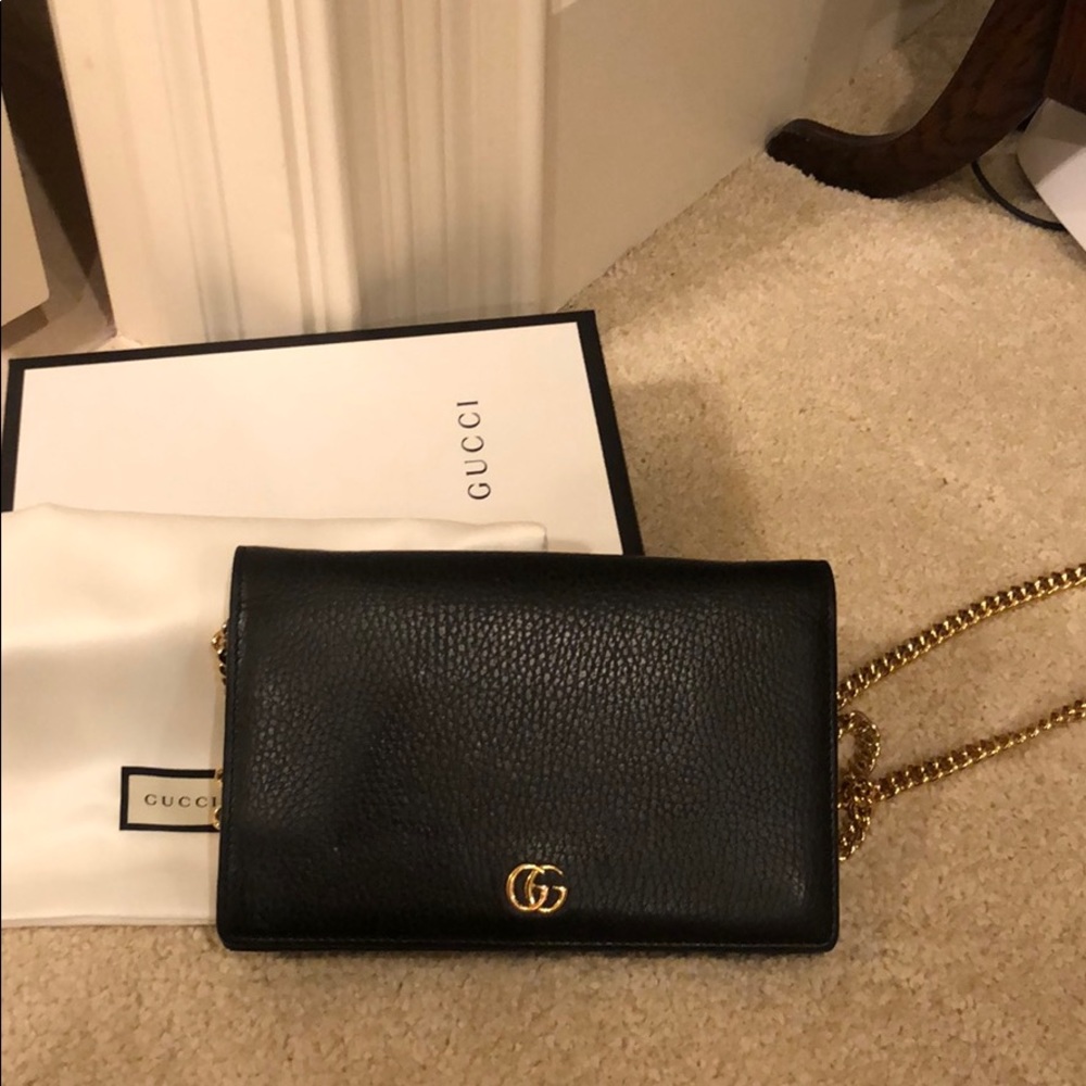 Gucci Marmont Wallet on Chain